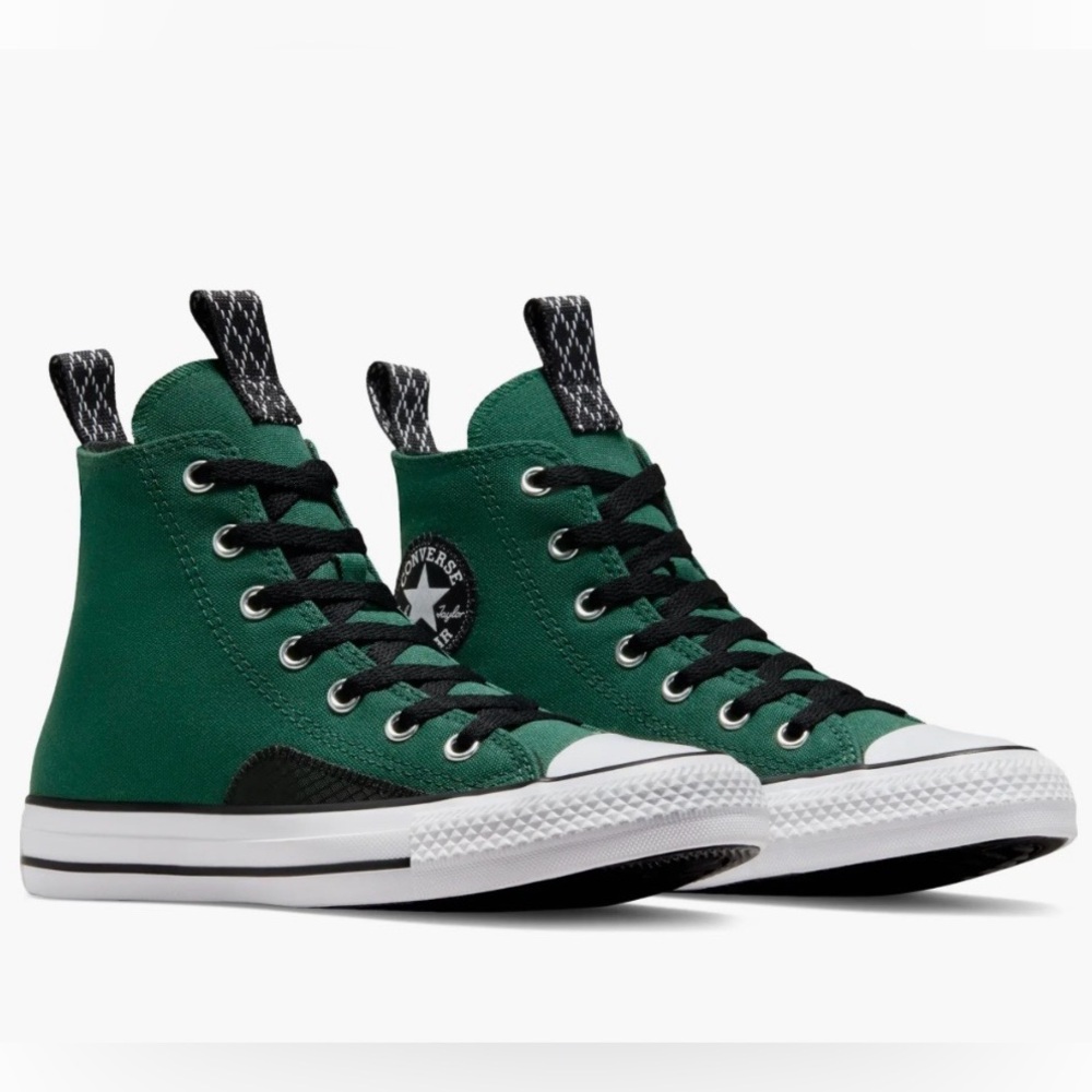 NEW Converse Chuck Taylor All Star Sporty Green High Top Sneakers Big Kids Sz 6